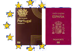 passport Spain Portugal